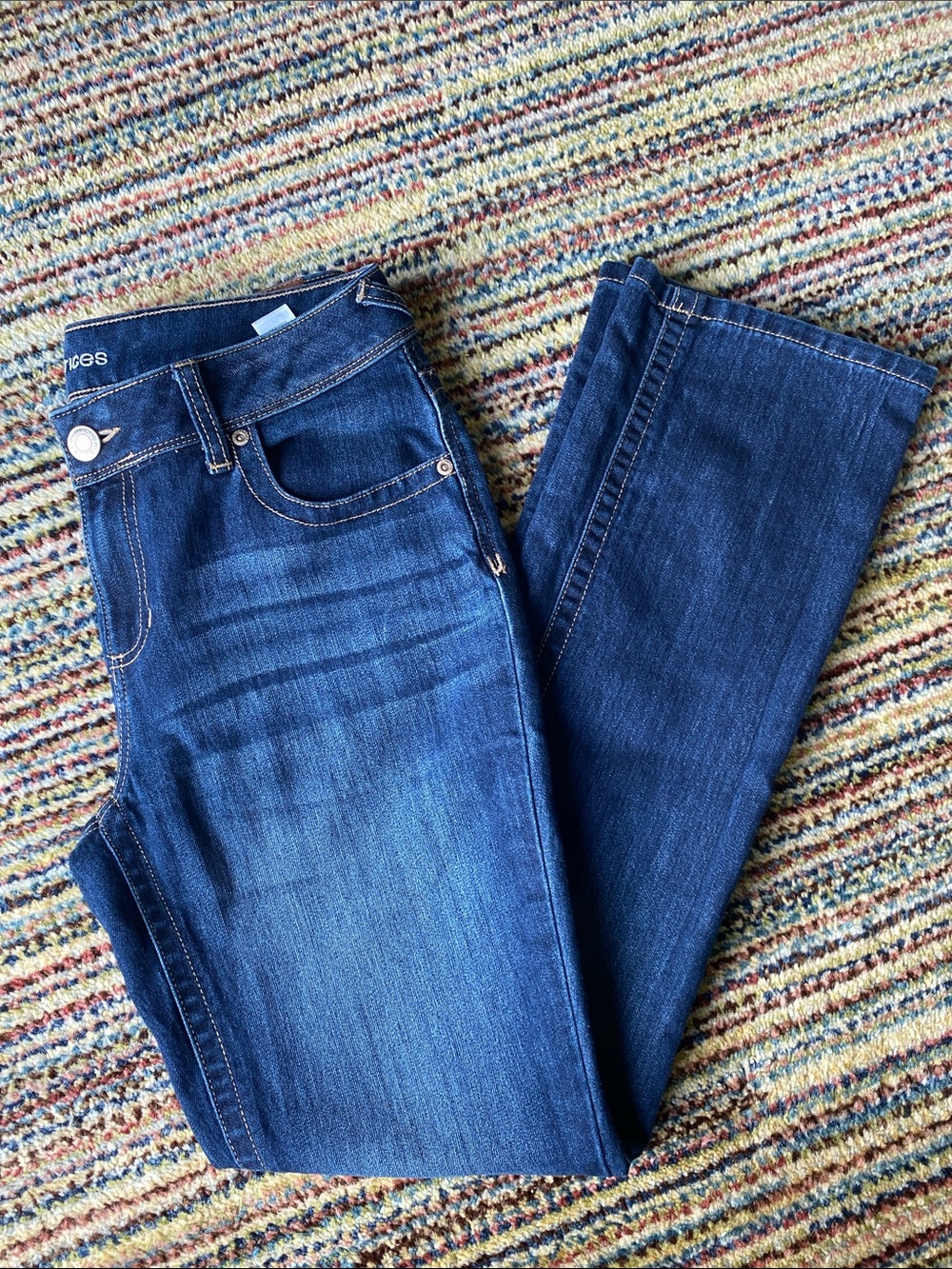 Maurice’s notch jeans in dark denim